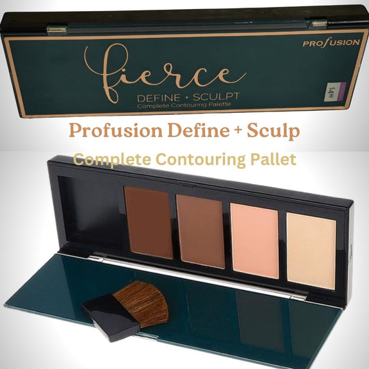 Profusion Fierce Define and Sculpt Complete Contouring Palette (New) - Worth2Buy
