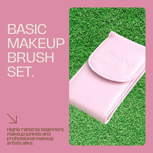 YUWAKU Makeup Brush Set (Pack of 3 Brushes) - Worth2Buy